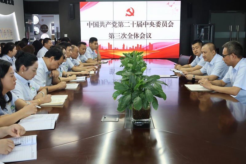 华山营销公司召开学习贯彻党的二十届三中全会精神宣讲会